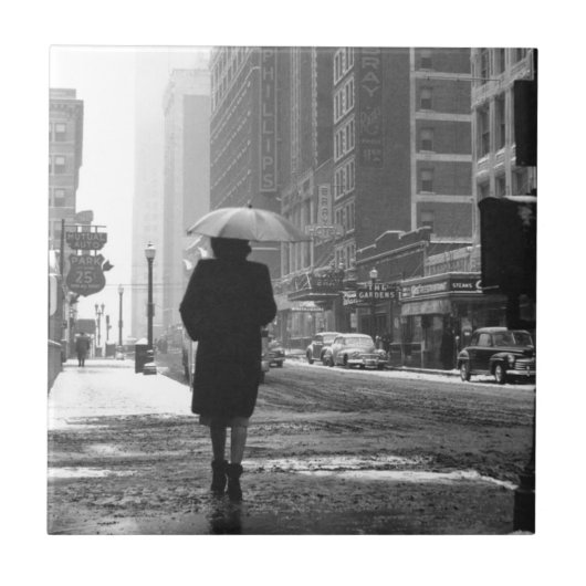 Kansas City West 12th Street Tegeltje (Voorkant)