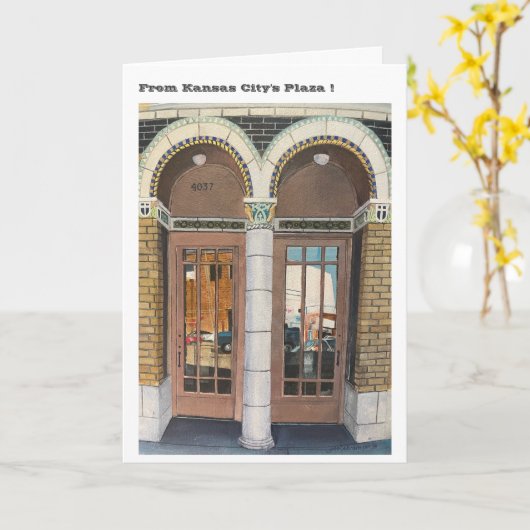 Kansas City's Plaza Kaart (Gele Bloem)