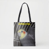Kansas Cockatiel closeup Canvas tas (Voorkant)