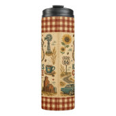 Kansas Coffee Run Route 66 Stijl Thermosbeker (Voorkant)