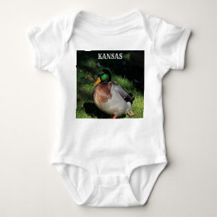 Kansas Colorful Duck/Rabbit Romper