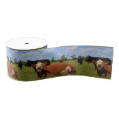 Kansas Country Cow's Ribbon Grosgrain Lint (Spoel)