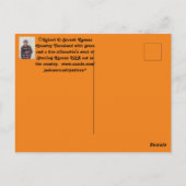 Kansas Country Farmland Sunset Briefkaart (Achterkant)