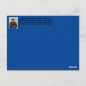 Kansas Country Windmill met blauwe lucht. Briefkaart (Achterkant)