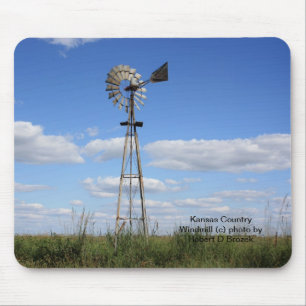 Kansas Country Windmill Muismat