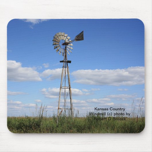 Kansas Country Windmill Muismat (Voorkant)