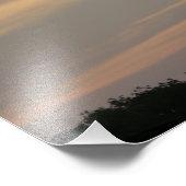 Kansas Country Windmolen met wolken, foto's afdruk (Hoek)