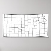 Kansas County's Blank overzicht (Voorkant)