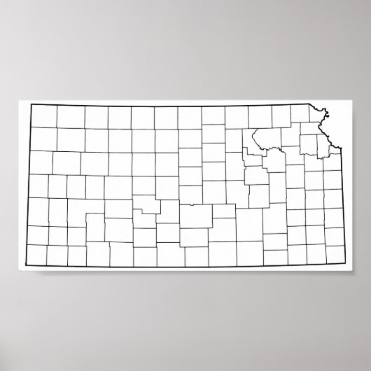 Kansas County's Blank overzicht (Voorkant)