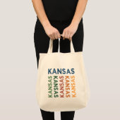 Kansas Cute Colorful Tote Bag (Voorkant (product))