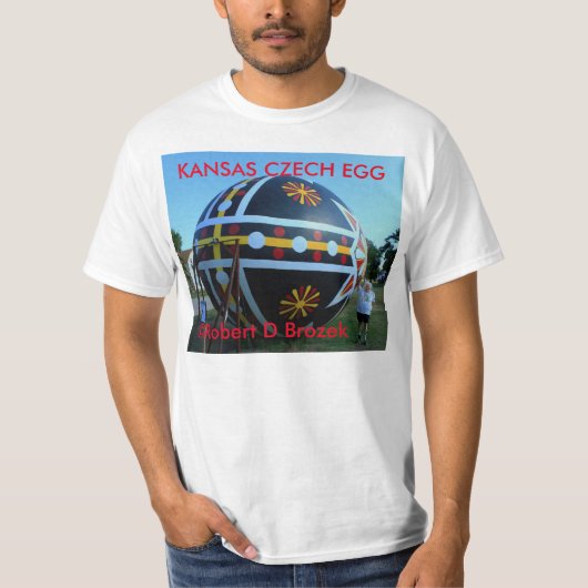 Kansas Czech Egg T-Shirt (Voorkant)