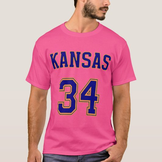 Kansas de 34e staat t-shirt (Voorkant)