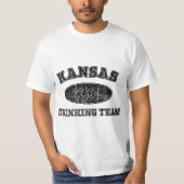 Kansas Drinking Team  T-shirt (Voorkant)