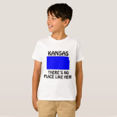 Kansas - Er is geen plek zoals hier T-shirt (Voorkant volledig)