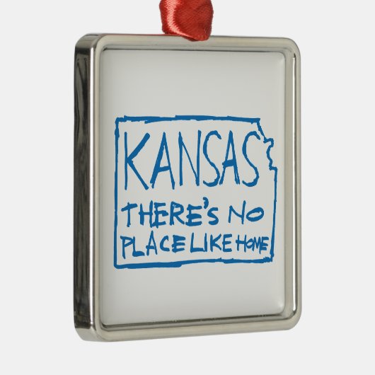 Kansas - Er is geen plek zoals thuis Metalen Ornament (Rechts)