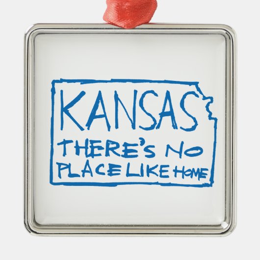 Kansas - Er is geen plek zoals thuis Metalen Ornament (Voorkant)