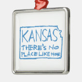 Kansas - Er is geen plek zoals thuis Metalen Ornament (Links)