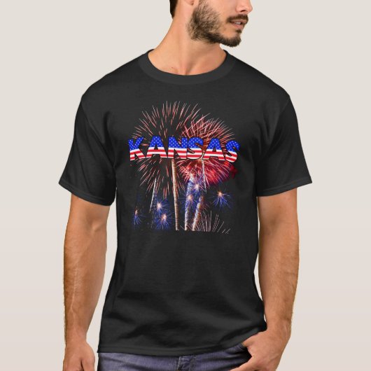 Kansas Fireworks T-shirt (Voorkant)