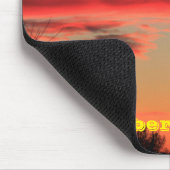 Kansas Firey Sunset Muismat (Hoek)