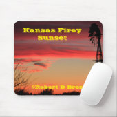 Kansas Firey Sunset Muismat (Met muis)