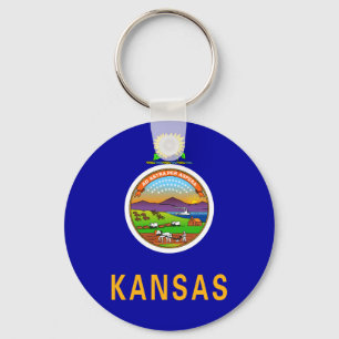 Kansas Flag Sleutelhanger