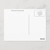 Kansas Flags Briefkaart (Achterkant)