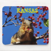 Kansas Fox Tail Squirrel Muismat (Voorkant)