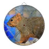 Kansas Fox Tail Squirrel Proprofiink Dart Board Dartbord (Voorkant)
