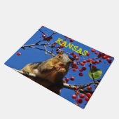 Kansas Fox Tail Squirrel Square Doormat Deurmat (Schuin)