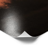 Kansas Golden Sunset Foto Uitbreiding Foto Afdruk (Hoek)