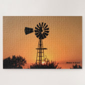 Kansas Golden Sunset Legpuzzel (Horizontaal)