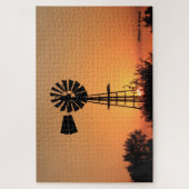 Kansas Golden Sunset Legpuzzel (Verticaal)