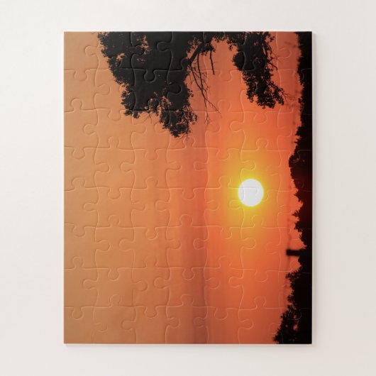 Kansas Golden Sunset Legpuzzel (Verticaal)