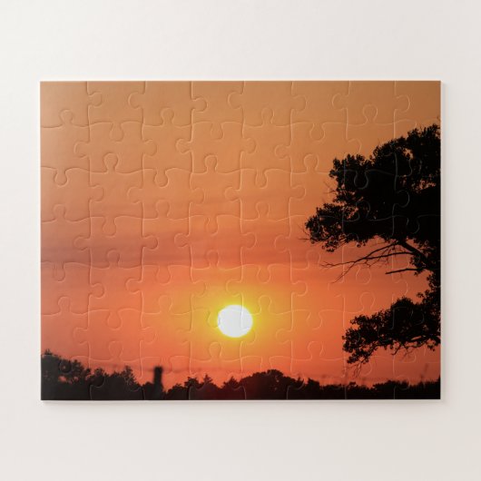 Kansas Golden Sunset Legpuzzel (Horizontaal)
