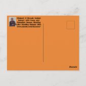 Kansas Golden Sunset met ganzen, bomen. briefkaart (Achterkant)