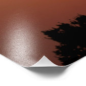 Kansas Golden Sunset Windmill Foto Vergroting Foto Afdruk (Hoek)