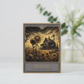 Kansas | Gotische kunst Briefkaart (Staand voorkant)