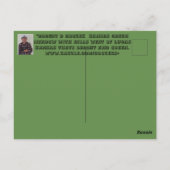 Kansas Green Meadow POST KAART (Achterkant)