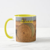 Kansas Hay Bale Coffee Mok (Links)