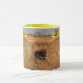 Kansas Hay Bale Coffee Mok (Midden)