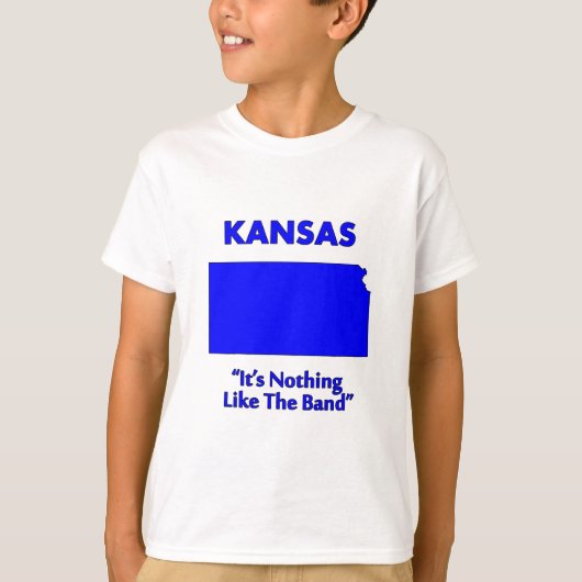 Kansas - Het is niets zoals de band T-shirt (Voorkant)