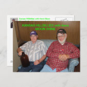 Kansas Hillbillies bij Moon Shine POST CARD Briefkaart (Voorkant / Achterkant)