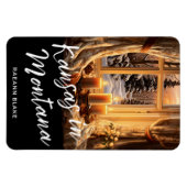 Kansas in Montana Flexibele fotomagneet Magneet (Horizontaal)