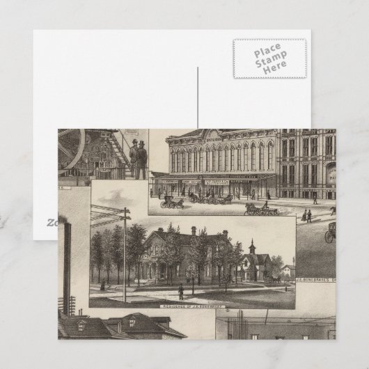 Kansas Industries Briefkaart (Voorkant / Achterkant)