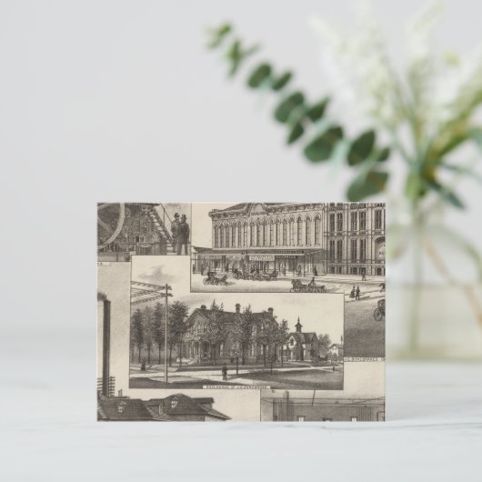 Kansas Industries Briefkaart (Staand voorkant)