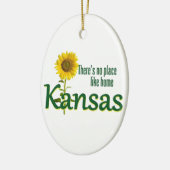 KANSAS KERAMISCH ORNAMENT (Links)
