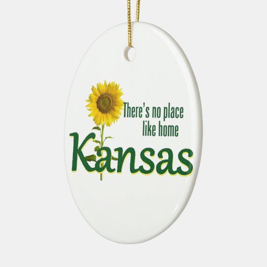 KANSAS KERAMISCH ORNAMENT (Links)