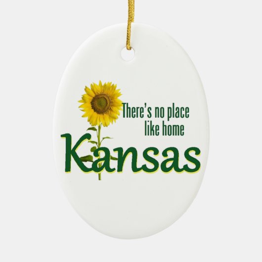KANSAS KERAMISCH ORNAMENT (Voorkant)