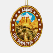 Kansas Keramisch Ornament (Rechts)