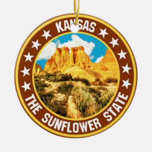 Kansas Keramisch Ornament